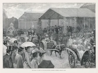 Das Rosenfest in den Gärten der Royal Botanic Society