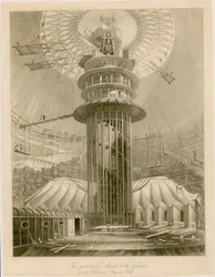 Der geometrische Aufstieg zu den Galerien im Kolosseum, Regent