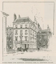 Das Haus, in dem Lord Randolph Churchill starb