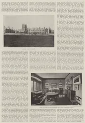 Der verstorbene Lord Randolph Churchill (Gravur)