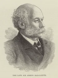 Der verstorbene Sir Joseph Bazalgette