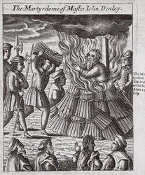 Das Martyrium von Meister John Denley, Illustration aus 