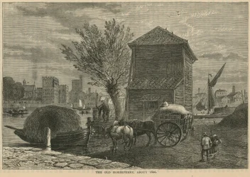 Die alte Pferdefähre