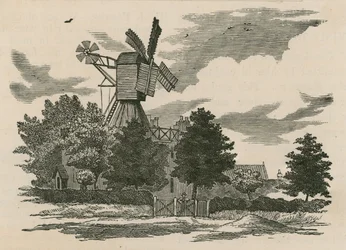 Die alte Mühle auf Wimbledon Common