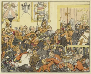 Diese störende Zwietracht des Adels, dieses Schulter-an-Schulter im Hof. Heinrich VI, Teil I, Akt IV, Szene 1