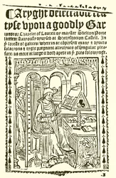 Titelseite von John Skeltons Goodly Garlande