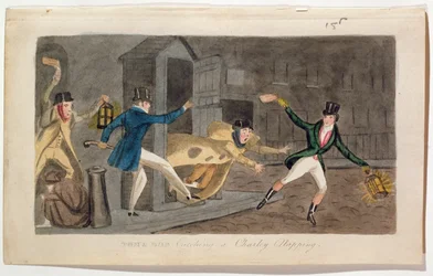 Tom und Bob fangen einen Charley beim Schlafen, 1821