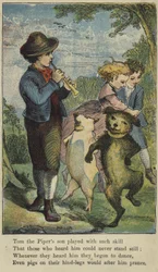 Tom, der Sohn des Pfeifers, spielte so geschickt