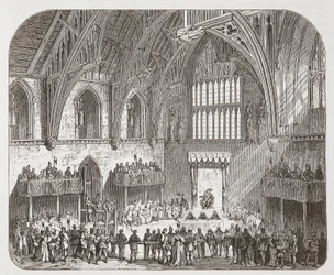 Prozess gegen Lambert in der Westminster Hall