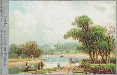 Twickenham-Fähre auf der Themse