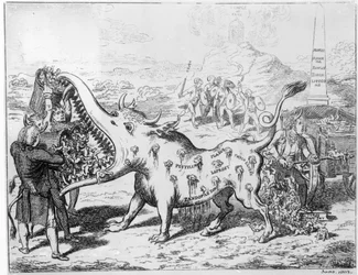 Impfung, veröffentlicht von J.L. Stuart, 1802