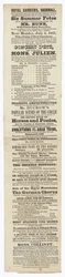 Vauxhall Gardens, Werbung