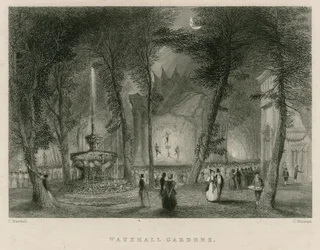 Vauxhall-Gärten, London