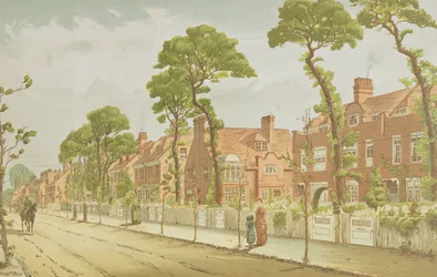 Ansicht von Bedford Park, 1882