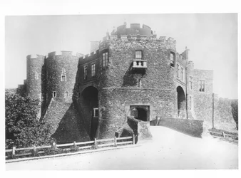 Ansicht des Constables Gate, erbaut 1221-27