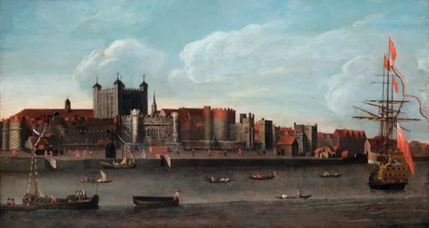 Ansicht des Turms, ca. 1700