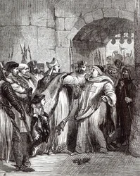 William Longchamp (gest. 1197) und Hugh de Pudsey (1125-95)