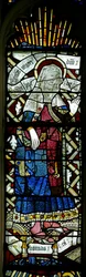 Fenster Ew mit Darstellung von St. Elisabeth?