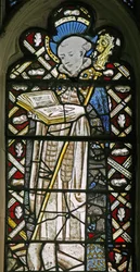 Fenster Ew mit Darstellung von St. John von Bridlington
