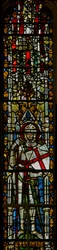 Fenster N2 mit St. Georg