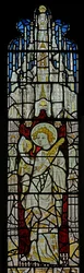 Fenster S3 zeigt St. Johannes