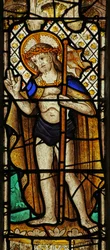 Fenster n3 mit Christus der Auferstehung