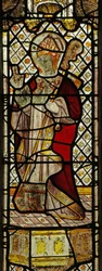 Fenster n4 mit St. Manacus von Lanreath