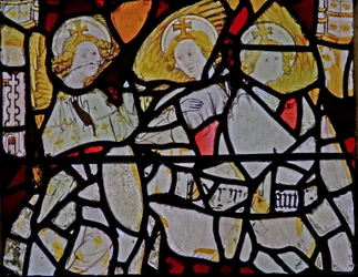 Fenster S3 mit der Engelshierarchie: Mächte