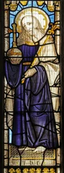 Fenster s7 mit Christus