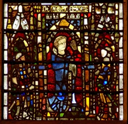 Fenster w42 mit Peter de Dene