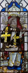Fenster w8, Darstellung eines Stifters - Thomas Peyton