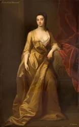 Porträt einer Dame Maynard, 1745