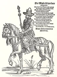 Porträt von Großfürst Wassili III. Iwanowitsch von Moskau 1479-1533