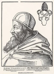 Porträt von Papst Paul III. Farnese