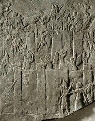König Ashurbanipals Feldzug gegen Elam Eroberung der elamitischen Stadt Din-Sharri