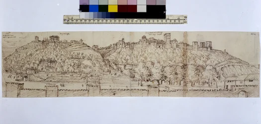 Federzeichnungen von Anton Wyngaerdi und Georg Hoefnagel