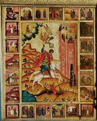 Heiliger Georg und der Drache