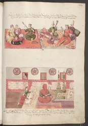 Türkische Frauen, der Harem