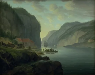 Svinesund bei Frederikshald in Norwegen