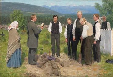 Bauernbegräbnis