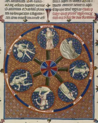 Medallions der sieben Planeten, aus 