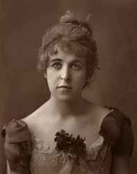 Miss Norreys, britische Schauspielerin