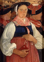 Drei Walliserinnen