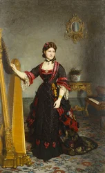 Porträt einer Dame, 1877