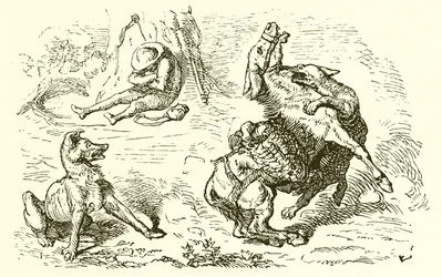 Der Esel, der Hund und der Wolf