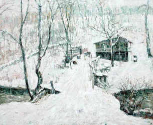 Landschaft im Winter