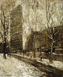 Das Flatiron-Gebäude, New York