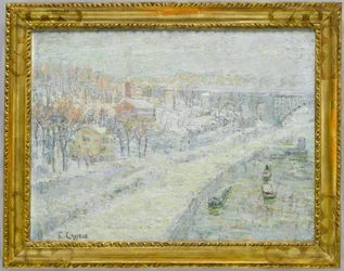 Winterlandschaft: Washington Bridge, ca. 1907-10