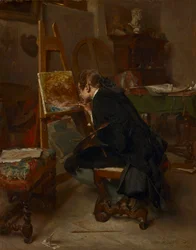 Ein Maler, 1855