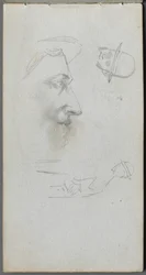 Skizzenbuch, Seite 14: Figuren